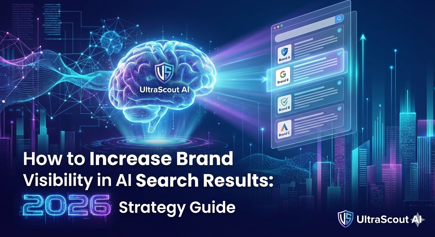 How to Increase Brand Visibility in AI Search | UltraScout AI