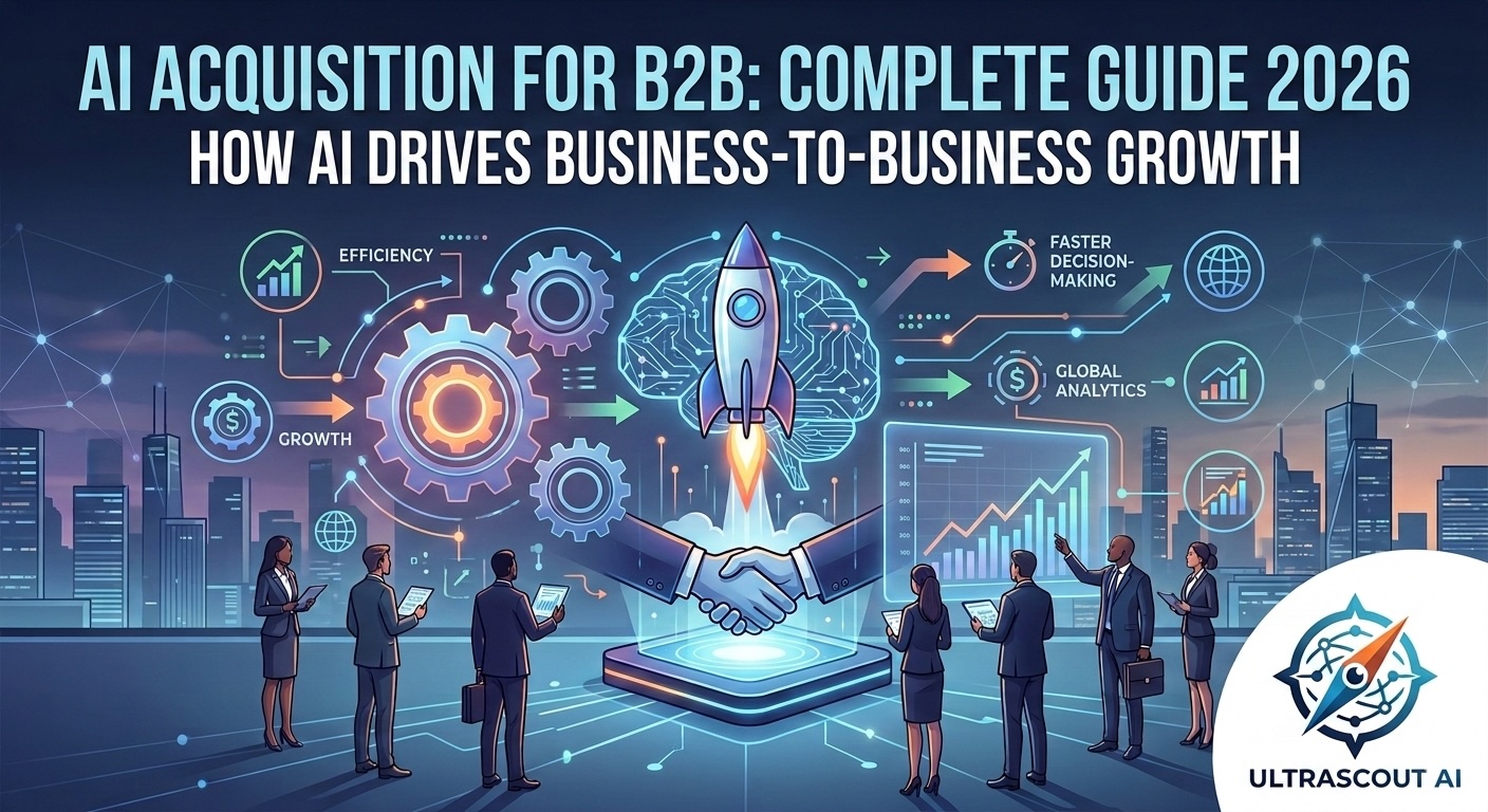AI Acquisition for B2B: Complete Guide 2026 | How AI | UltraScout AI